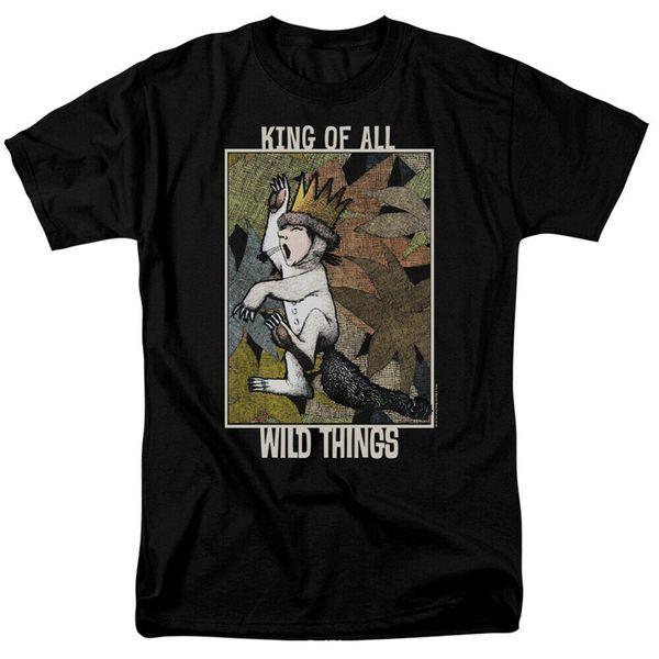 

where the wild things are king of all wild things licensed t shirt casual tee shirt sport hooded sweatshirt hoodie
