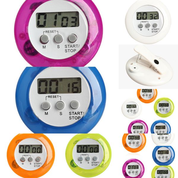 

candy color magnetic lcd countdown digital with stand kitchen practical cooking timer alarm clock 5 not13