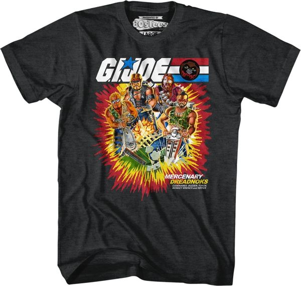 

box art dreadnoks gi joe t-shirt мужская рубашка спорта толстовка с капюшоном толстовка