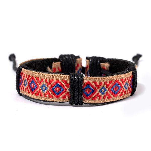 

eif dock leather bracelet for women braided bracelets handwoven adjustable rope bohemian boho jewelry ethnic pulseras w jlljne