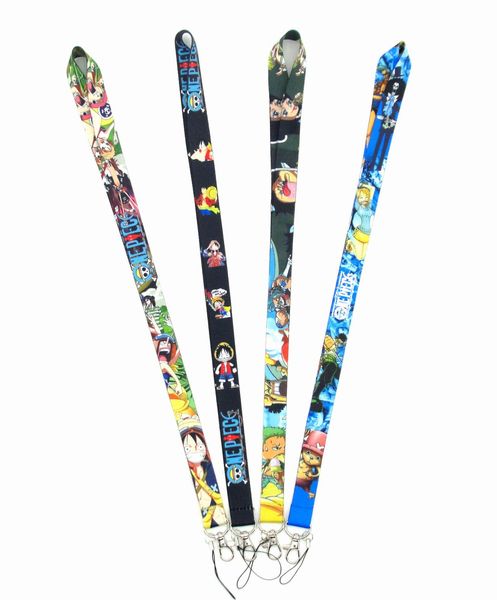 Küçük Toptan 10 ADET Popüler Rozeti Kordon Keys Japon Anime Cep Telefonu Boyun Sapanlar Karikatür Anahtarlıklar Çocuklar için Güzel Hediye