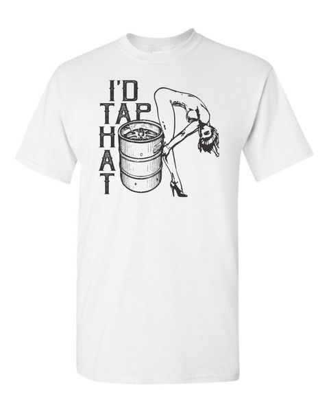 

new summer men fashion i'd tap that beer keg men's o-neck tee shirts sport hooded sweatshirt hoodie