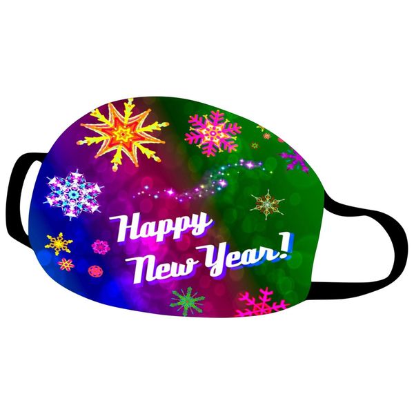 

многоразовая красочная ткань лицо рождественские пылезащитные хлопчатобумажные маски мода моющиеся открытыми дышащими масками для лица 2021