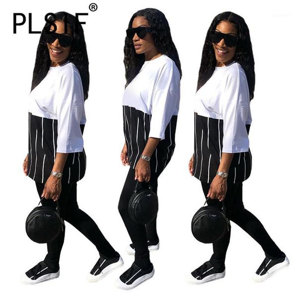 

european style o neck pant set full sleeve 2 pieces pant suit female street two pieces tracksuits1, Gray