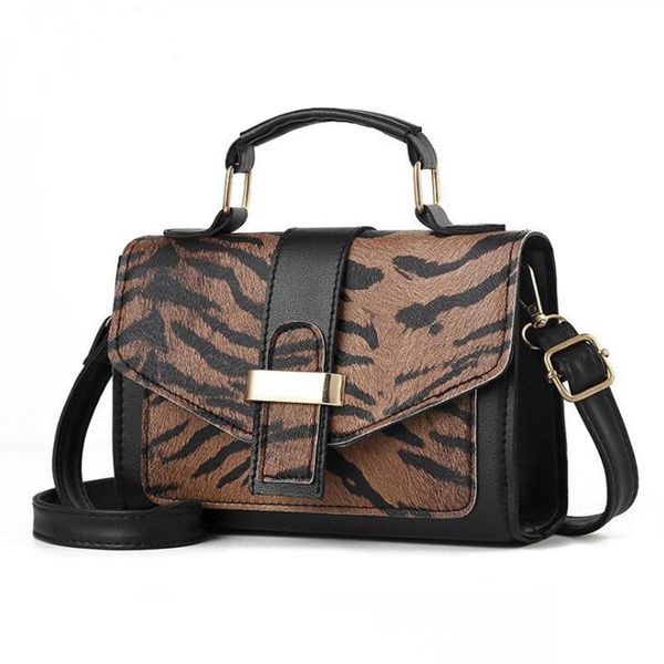 

fashion women handbags small shoulder bag designer zebra pattern messenger crossbody bags for women