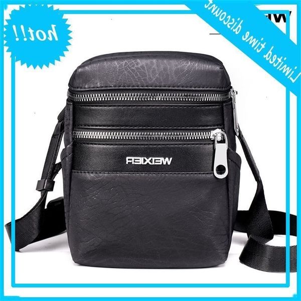 

2019 new one shoulder casual men's waterproof street sports bag