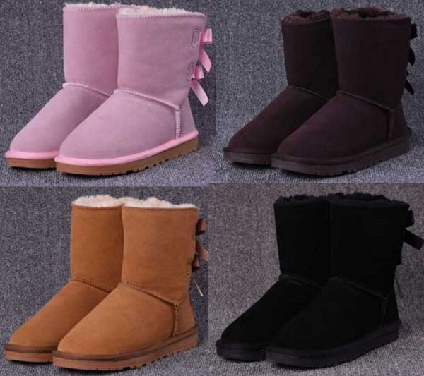 

2020 winter new products fashion women boots martin loves snow fur boots snowdrop flat ankle boot size 35-43, Black