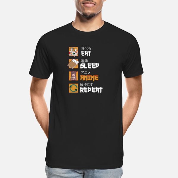 

eat sleep anime repeat graphic japanese manga t shirt classic horror sportswear tracksuit hoodie sweatshirt