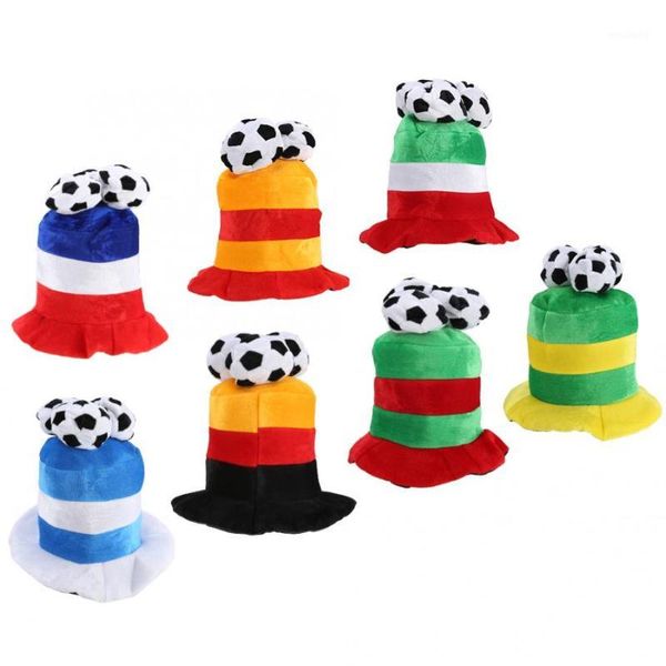 

world cup football soccer competitions champions hat party costume decorations kids hair accessory1