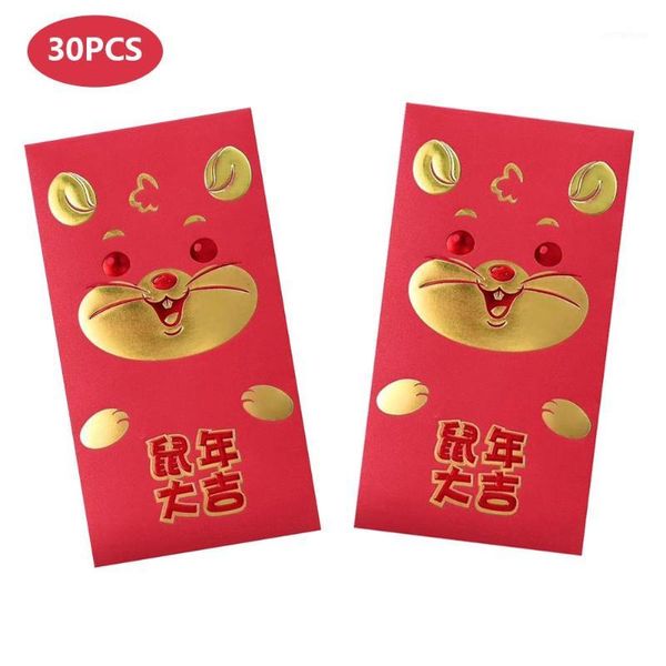 

gift wrap 2021 30pcs chinese year red envelopes bringing luck cute mouse pattern pockets for the of mouse1