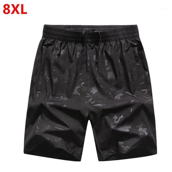 

large size quick-drying shorts men summer stretch big men people thin section large size casual short1, White;black