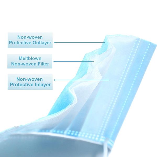 

3-7 packages disposable arrive days super face fast thick 3-layer masks with earloops for salon, home use comforta outletwx74