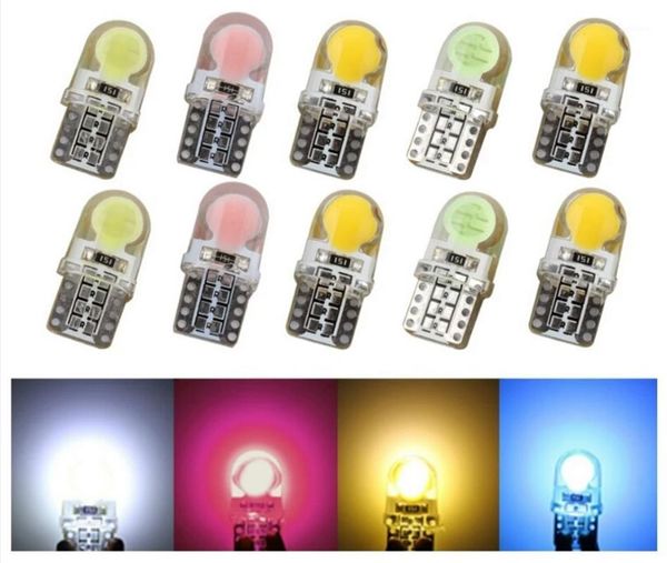 

the new t10 highlights led lights to produce drop-glue crystal car led lights1