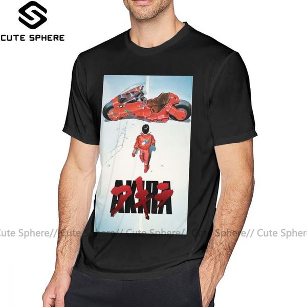 

sport akira t shirt akira movie poster t-shirt short sleeves graphic tee shirt funny male 100 percent cotton basic oversized tshirt