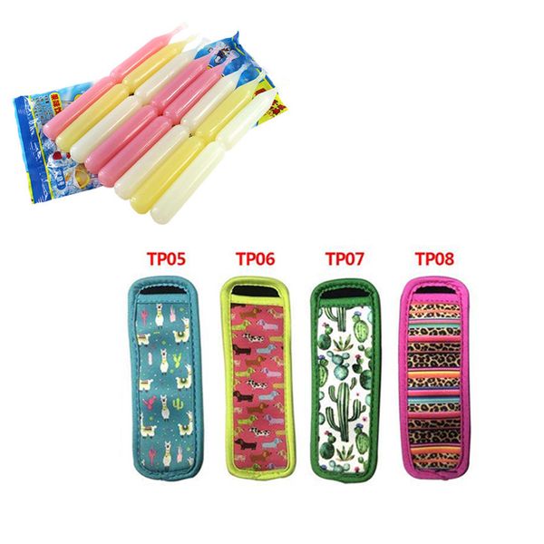 

antiing neoprene popsicle bag er popsicle holder reusable ice pop sleeves bag floral sunflower flamingo unicorn printing f92902