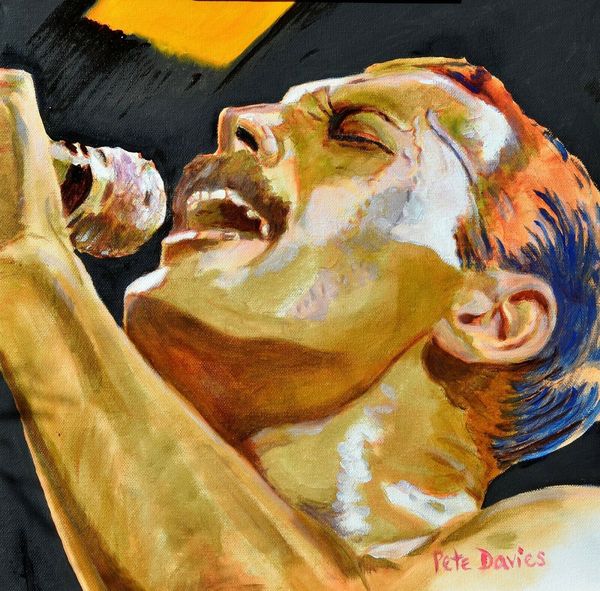 

artworks "freddie mercury" home decor handcrafts /hd print oil painting on canvas large wall art canvas pictures 210124