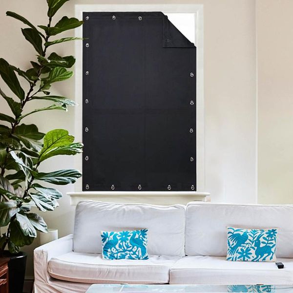 

1pc adjustable blackout blinds curtain portable adjustable shades with suction cups baby nursery bedroom temporary window cover