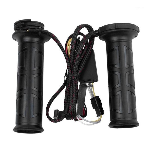 

7/8 inch 22mm motorcycle universal heated molded handlebar hand grips warmer1