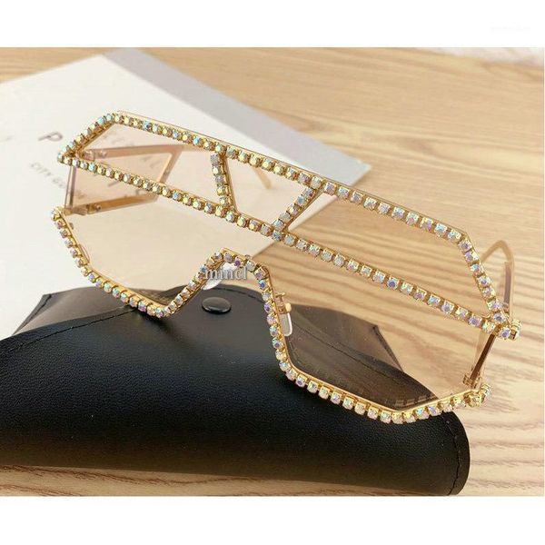 

fashion eyeglasses alloy frame for women 2020 rhinestone lensless colorful decoration half frame luxury diamond glasses nx1, White;black