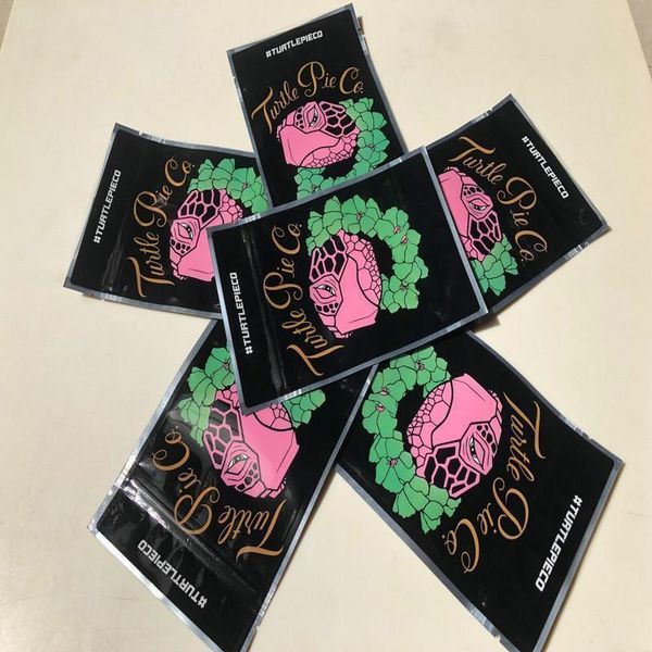 

сумки turtle pie resealable zipper хранения zipper packaging 3.5-7g edibles чехол от детей розничная упаковка мешки sqcwvl bdefashion, Pink;blue