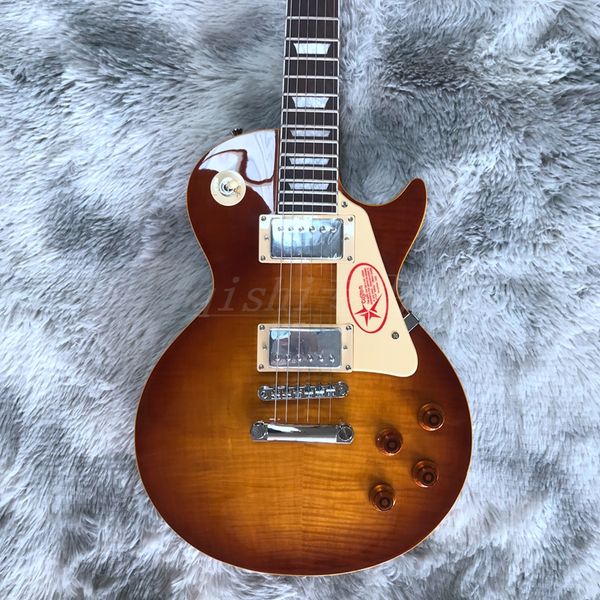 

in stockelectric guitar rose wood fingerboard mahogany wood body made beautiful and wonderful high quality