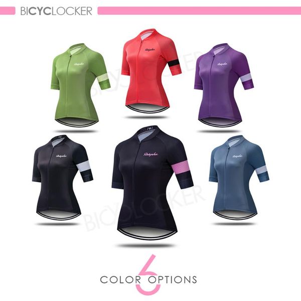 

женщины велоспорт одежда велосипед джерси набор ropa ciclismo mujer с коротким рукавом женский летний mtb team wear открытый дорожный велоси, Black;blue