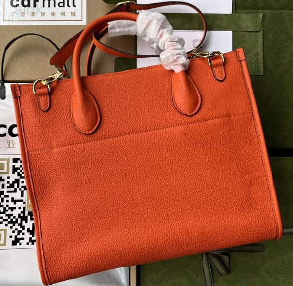 

designer fashion realfine bags 5a 674822 31.5cm small tote with totes handbags purse for women men with dust bag