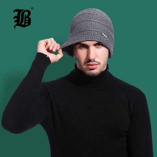 

flb] winter hat skullies beanies hats winter beanies for men women wool caps balaclava mask gorras bonnet knitted hat f18040 sqcmtz, Black;white