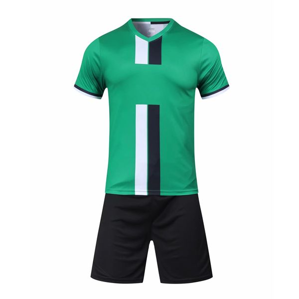 

new selling quick drying soccer jersey team custom printednumber name and soccer team logo graphic full kit 140#2001, Black