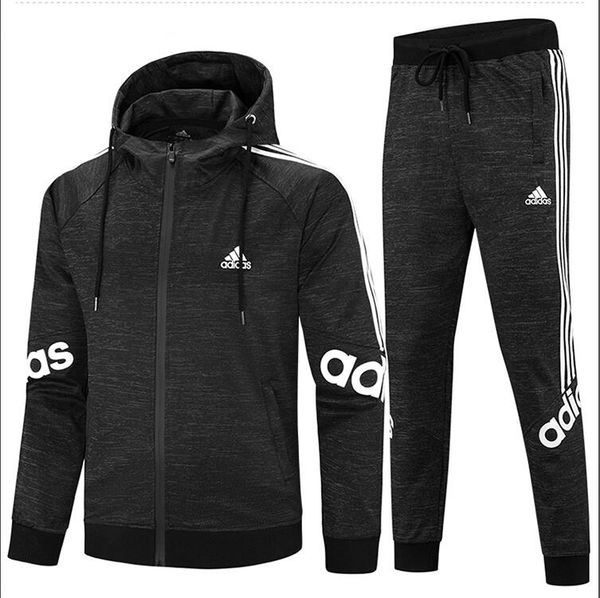 

new men's and women's hoodie suit men track sweat suit designers clover tracksuit sweatshirts suits jackets coat hoodie, Gray