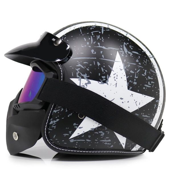 

new motorcycle helmet rcyle 3 / 4 face retro motorcycle helmet rcyle