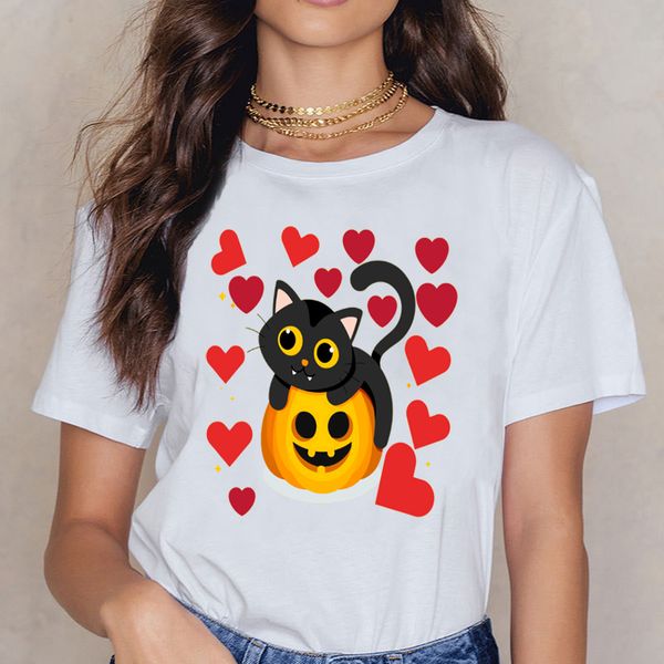 

t shirt women tomy cat halloween kawaii inscriptions short female shirt sport hooded sweatshirt hoodie