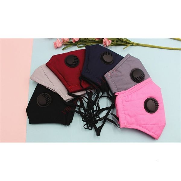 

stock breathing mask with face in anti-dust earloop valve adjustable reusable mouth masks soft breathable prot