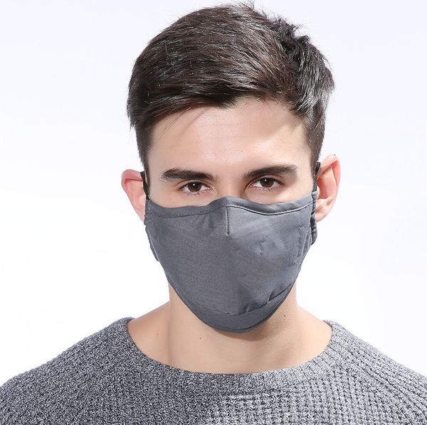 

dhl face cotton 50pcs mask mouth mask anti-dust anti pollution activated fabric face mask face cover good quality