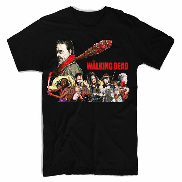

the walking dead movie 's funny t shirt streetwear tshirt fashion tee shirt short sleeves t shirts plus size sport hooded sweatshirt ho
