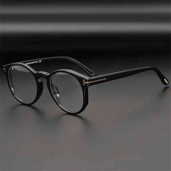 

80% off wholesale tf0591 full plate myopia glasses finished black thick men's and women's flat light version large round frame, White;black
