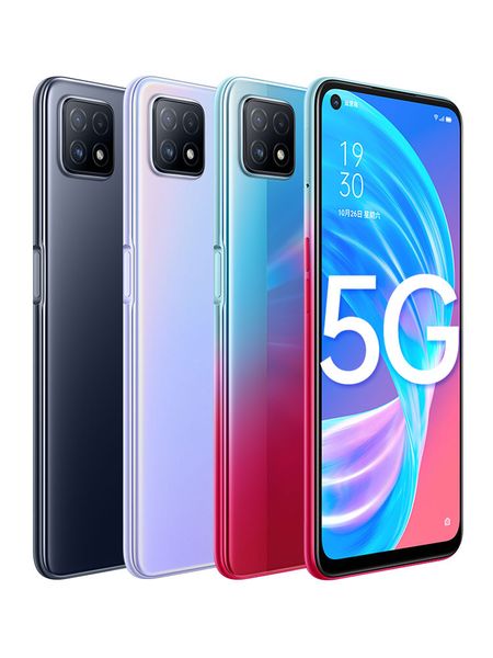 

original oppo a72 5g mobile phone 4gb ram 128gb rom mtk 720 octa core android 6.5" full screen 16.0mp otg 4040mah fingerprint id face s