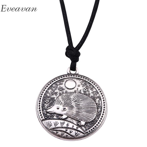 

eueavan 15pcs vintage cute animal series necklace hedgehog horse fox weasel pendant metal jewelry gift for women men kids 201013, Silver