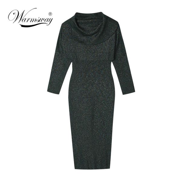 

plus size basic one shoulder lurex dress fall winter women oversized midi dress elegant party dresses vestidos de festa c-157 c1024, Black;pink