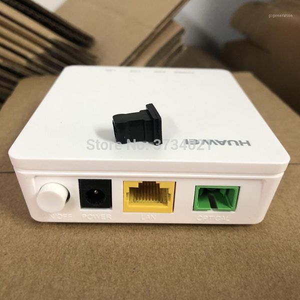

fiber optic equipment 21pcs 100% hg8310m gpon terminal with 1 ge ports, sc apc interface english firmware no power, box1