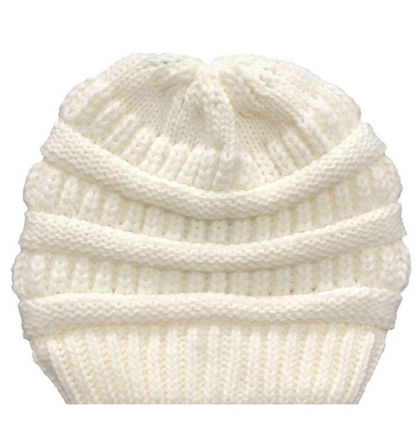 

winter criss cross ponytail beanie warm wool knitted hat messy cross ponytail knitting hat women winter warm b jllbei soif