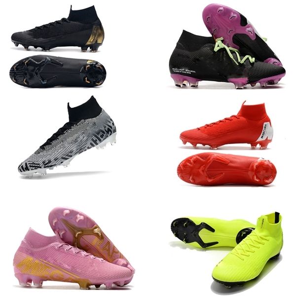 

soccer football shoes fg ag vii mens size39-45 ronaldo men cleats boots superfly 7 eur 46 cr7 mercurial elite
