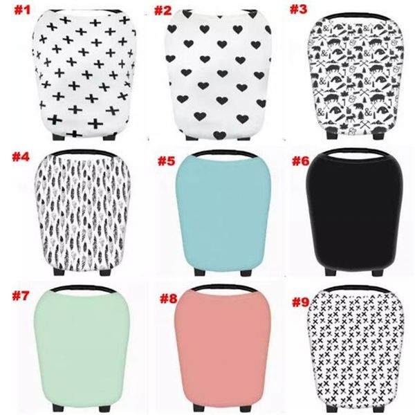 

20 colors baby stroller infant car seat ins high chair canopy shoping cart cover nursing breastfeeding covers