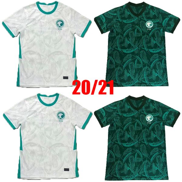 

20 21saudi arabia soccer jersey 2020 2021 national team salem al dawsari abudullah alhamddan firas albirakan men football shirts uniforms, Black