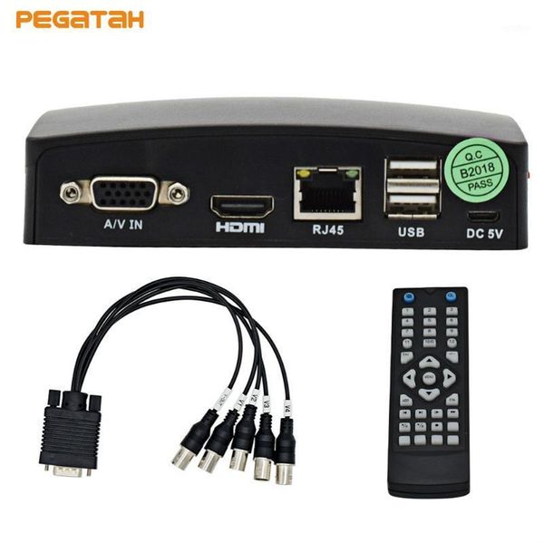 

kits hd mini dvr with 4ch video in 1080h real time cctv hybrid ahd/cvi/tvi/analog 1 dvr1, Black;white