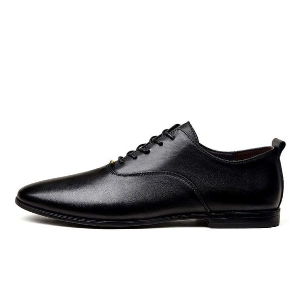 

dress shoes casual leather flat heel man causal mens real men sneaker loafers wear fashion para black leisure sneakers zapatos