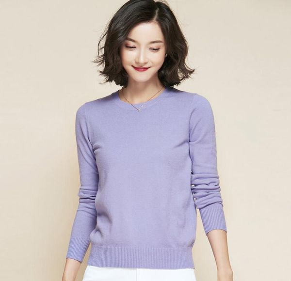 

women girl winter knitted pullovers sweaters full sleeve knitted sweater basic bottom sweater jumper clothes, White;black