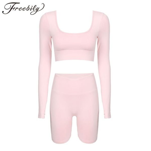 

yoga outfits women sports set two-piece crop shorts sportsuit summer running workout fitness pilates wear outfit gym sportswear, White;red