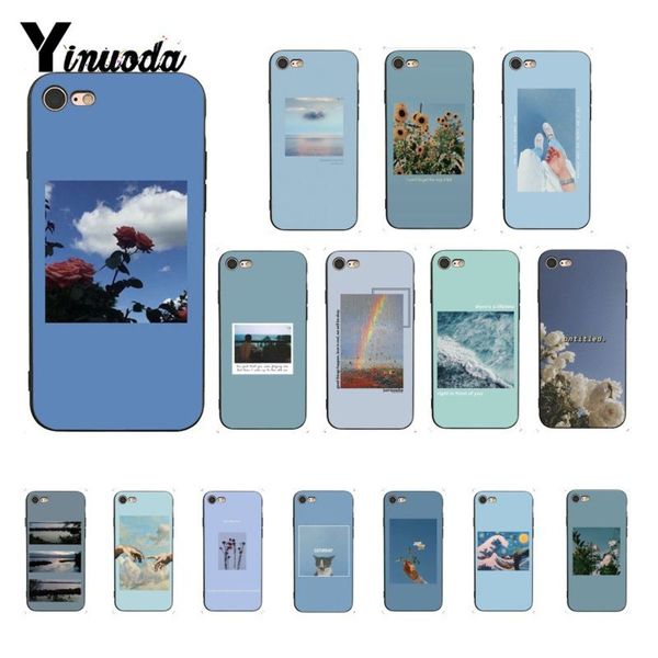 

yinuoda vip se 2020 x xs max 6 6s 7 7plus 8 8plus 5 5s se xr, blue and pink athetic case with lyrics