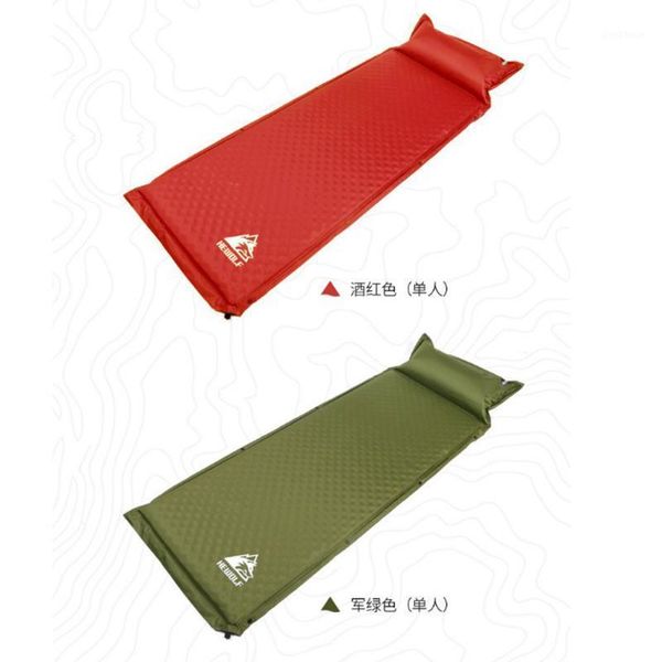 

hewolf 188x65cm automatic inflatable mattress beach cushion pad hiking car back rest sleeping bed outdoor camping dampproof mat1